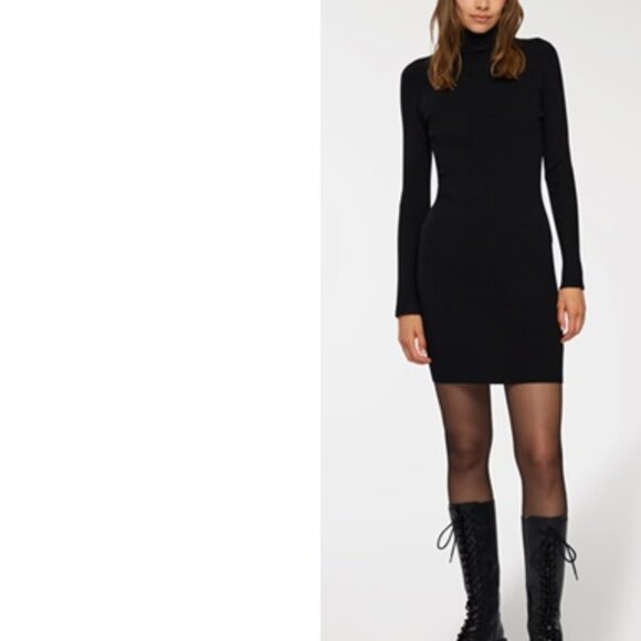 Elegant Black Women's Dress - Picture 1 of 9